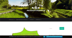 Desktop Screenshot of preussisch-stroehen.de